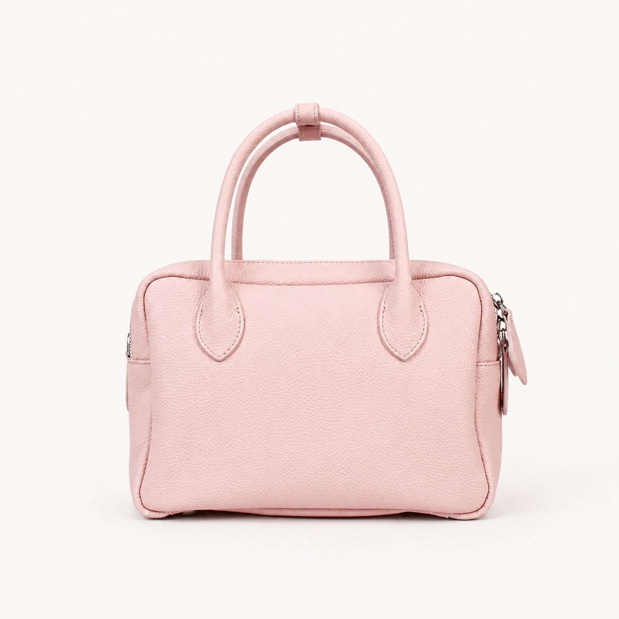 Women’s Genuine Top-Grain Cowhide Boston Bowling Bag, Classic Handbag Crossbody Shoulder Bag