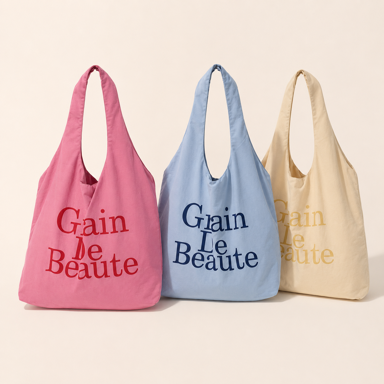 Korean Style Lazy Letter Canvas Bag For Women 2026 New Large Capacity Niche Fashion Commuter Shoulder Tote Bag