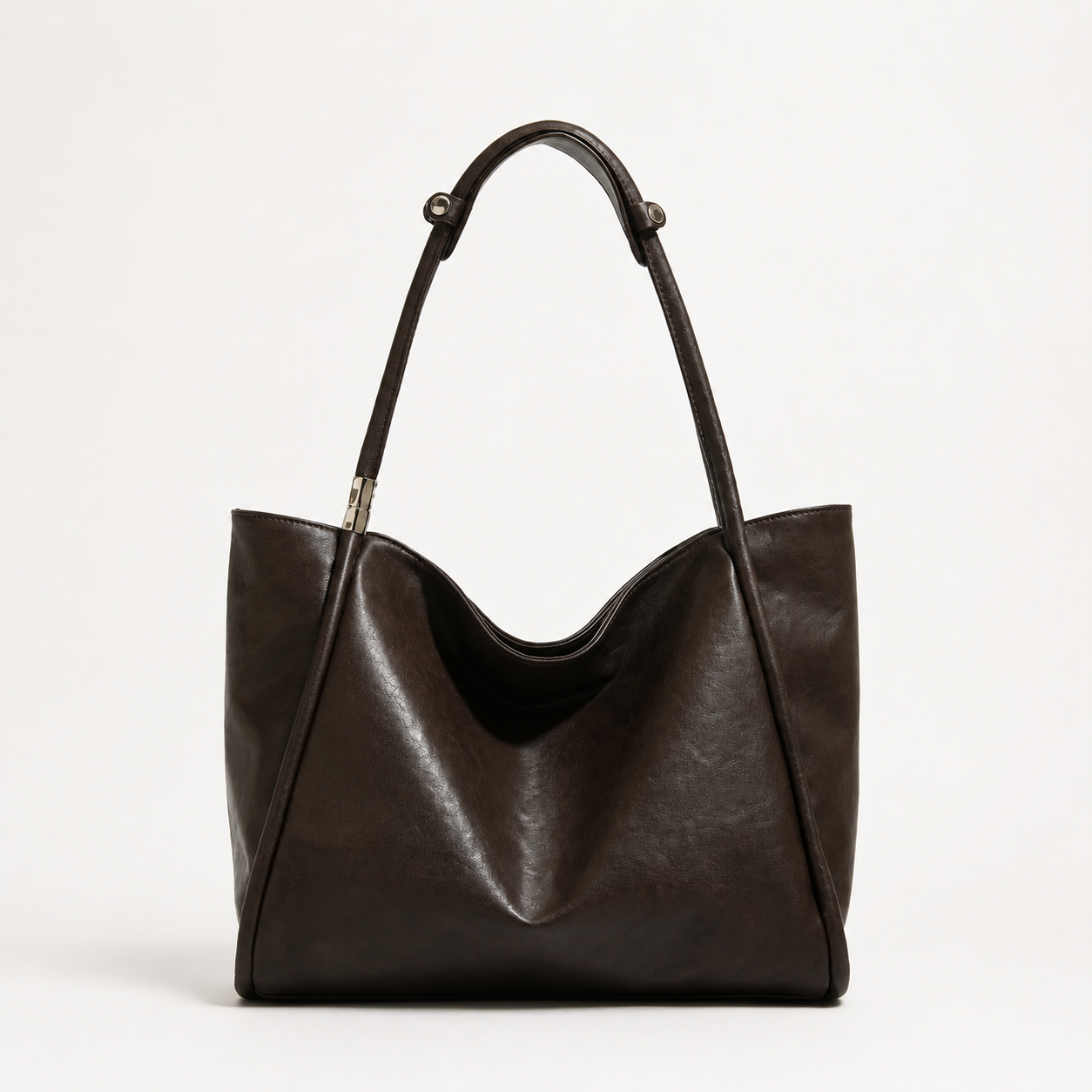 CHREHE&KULRS Niche Genuine Leather Large Capacity Tote Bag for Women 2026 New Arrival Commuter Shoulder Underarm Bag