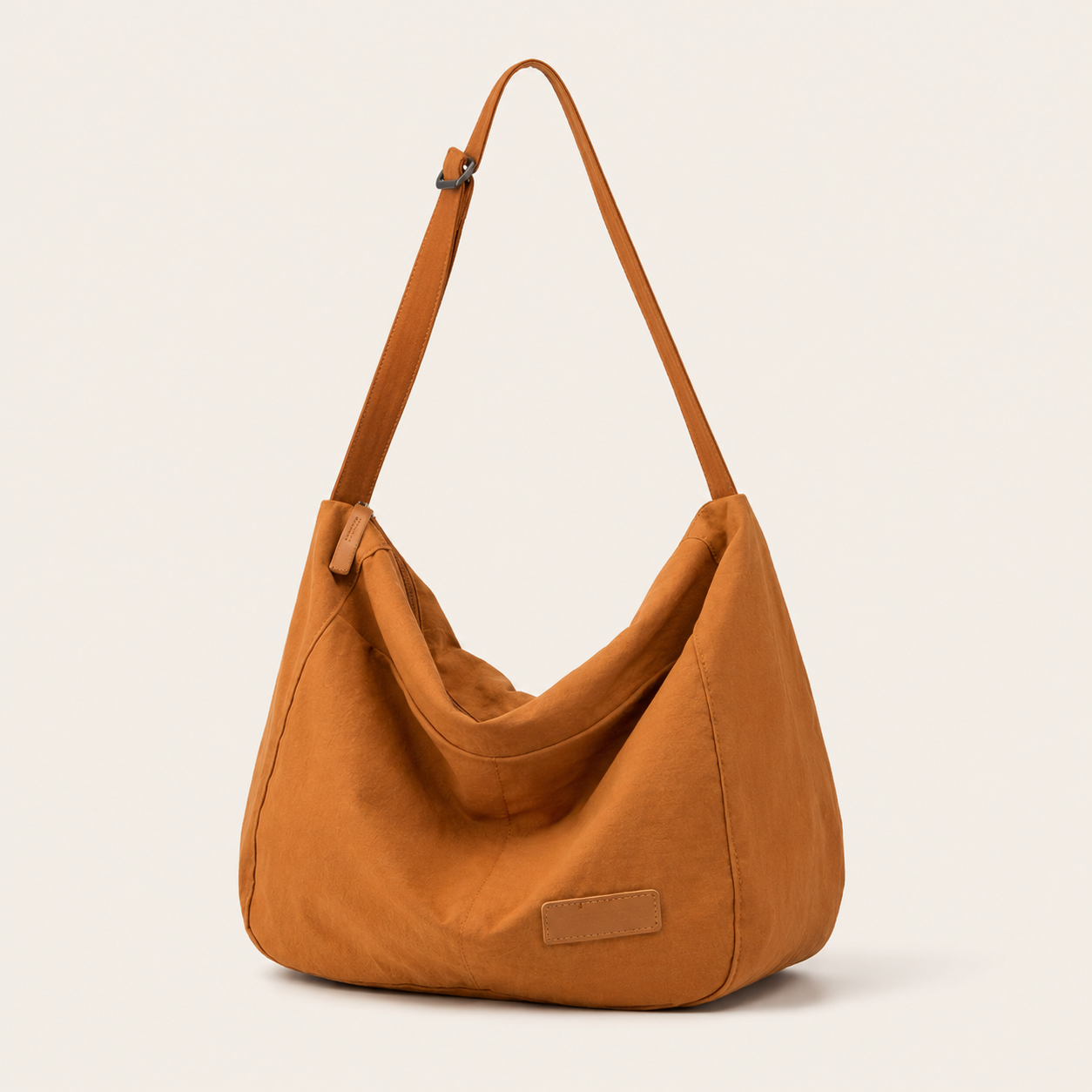 Japanese-Style Casual Canvas Crossbody Bag for Women, Large Commuter Shoulder Bag 2025