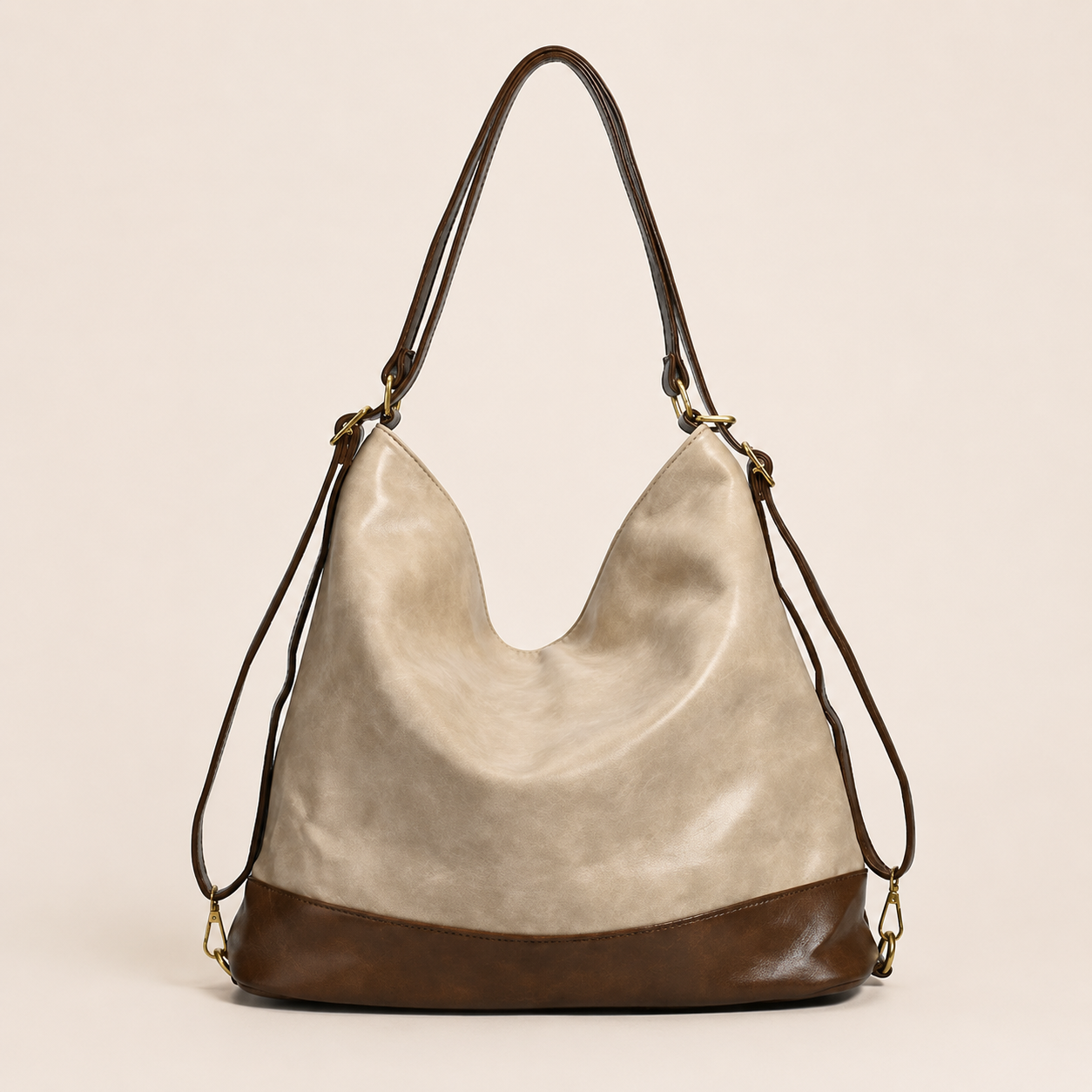 BEGOOER Retro Fashion Tote Bag for Women 2026 New Casual Shoulder Crossbody Bag Versatile Commuter Backpack