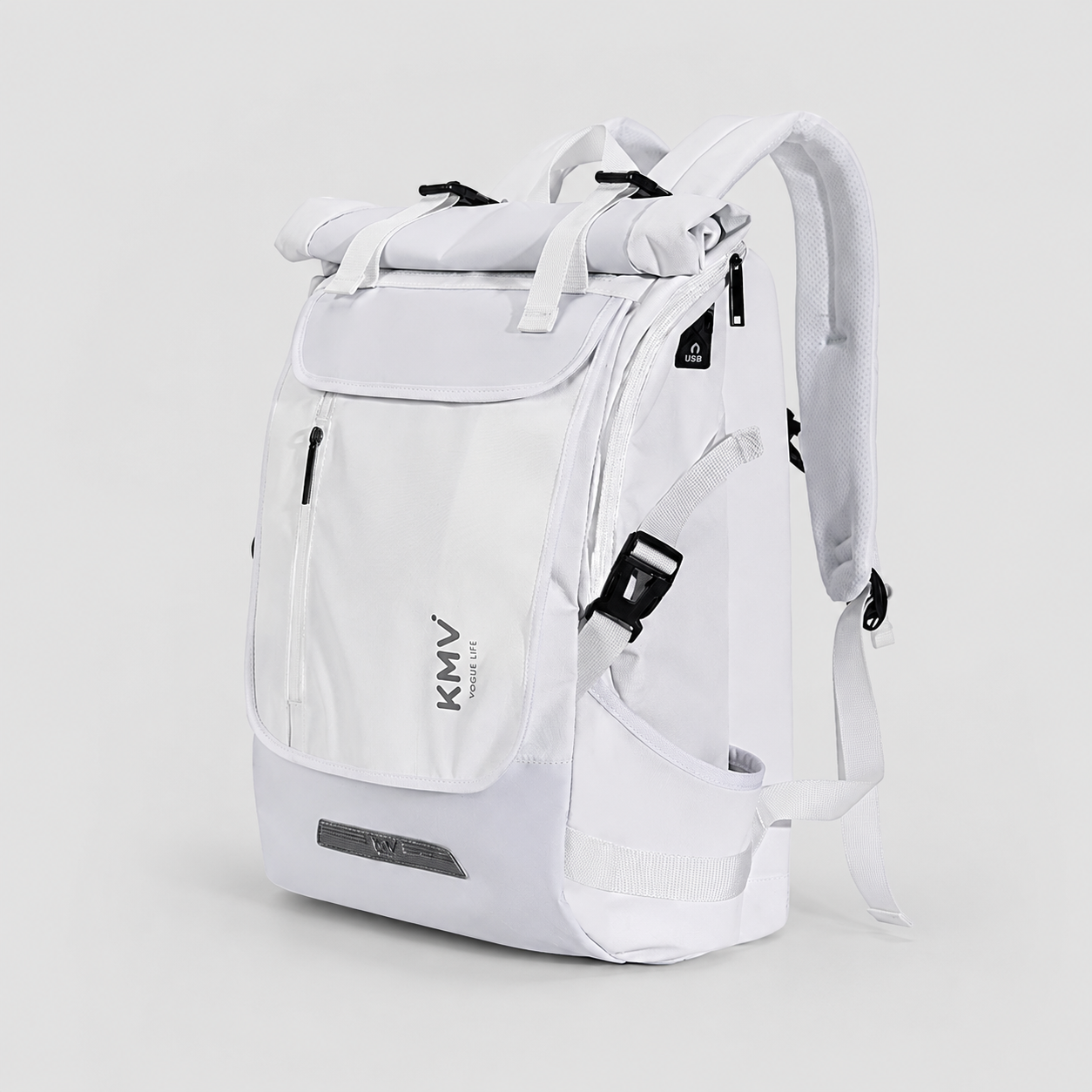 KMV Sports & Fitness Backpack - Badminton & Tennis Bag, Outdoor Techwear Large Capacity School Bag