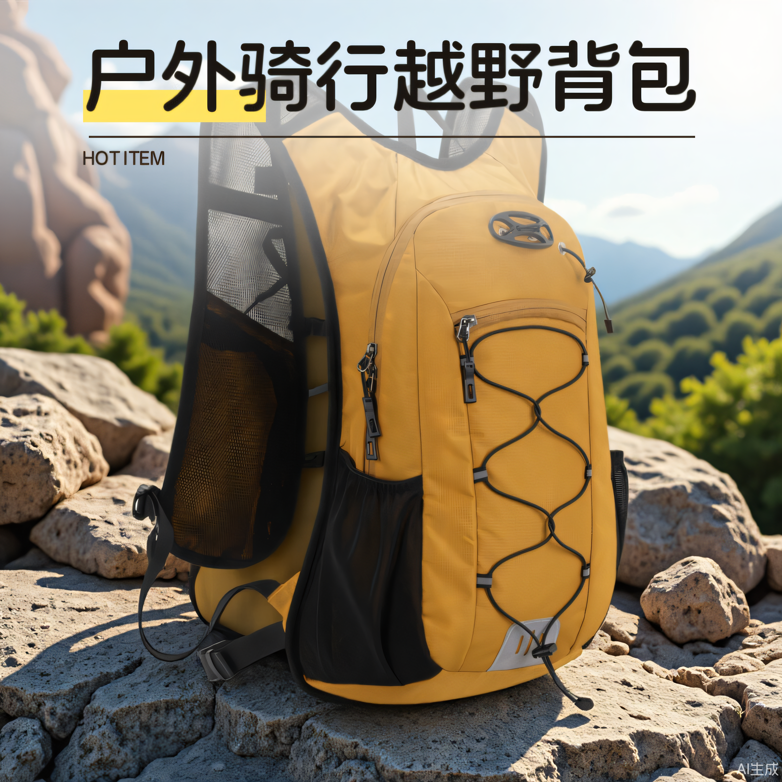 Professional Waterproof Outdoor Hiking Backpack For Men And Women, Large Capacity Lightweight Cross-Country Running And Climbing Bag - Thumbnail 2