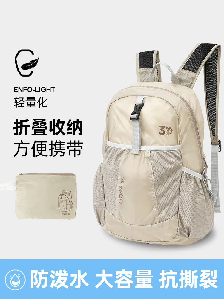 2025 New Travel Backpack For Women & Men, Lightweight Foldable Water-Resistant Outdoor Hiking Skin Bag For Summer - Thumbnail 2