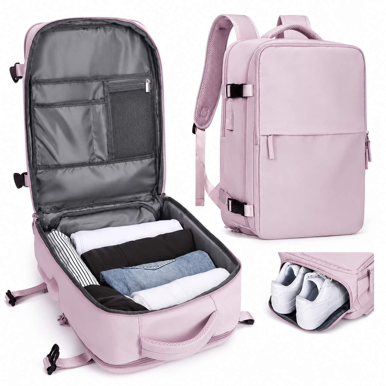 Germany Simens Travel Backpack For Women 2024 New Arrival Lightweight Large Capacity Short Trip Travel Bag School Bag