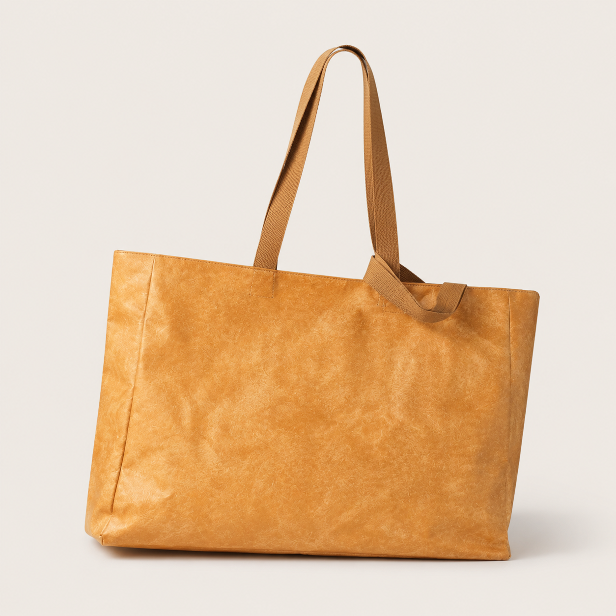 Korean Ins Style Upgraded DuPont Paper Large Capacity Tote Bag - Reversible Double-Sided Shoulder & Handbag For Commuting And Casual Crossbody