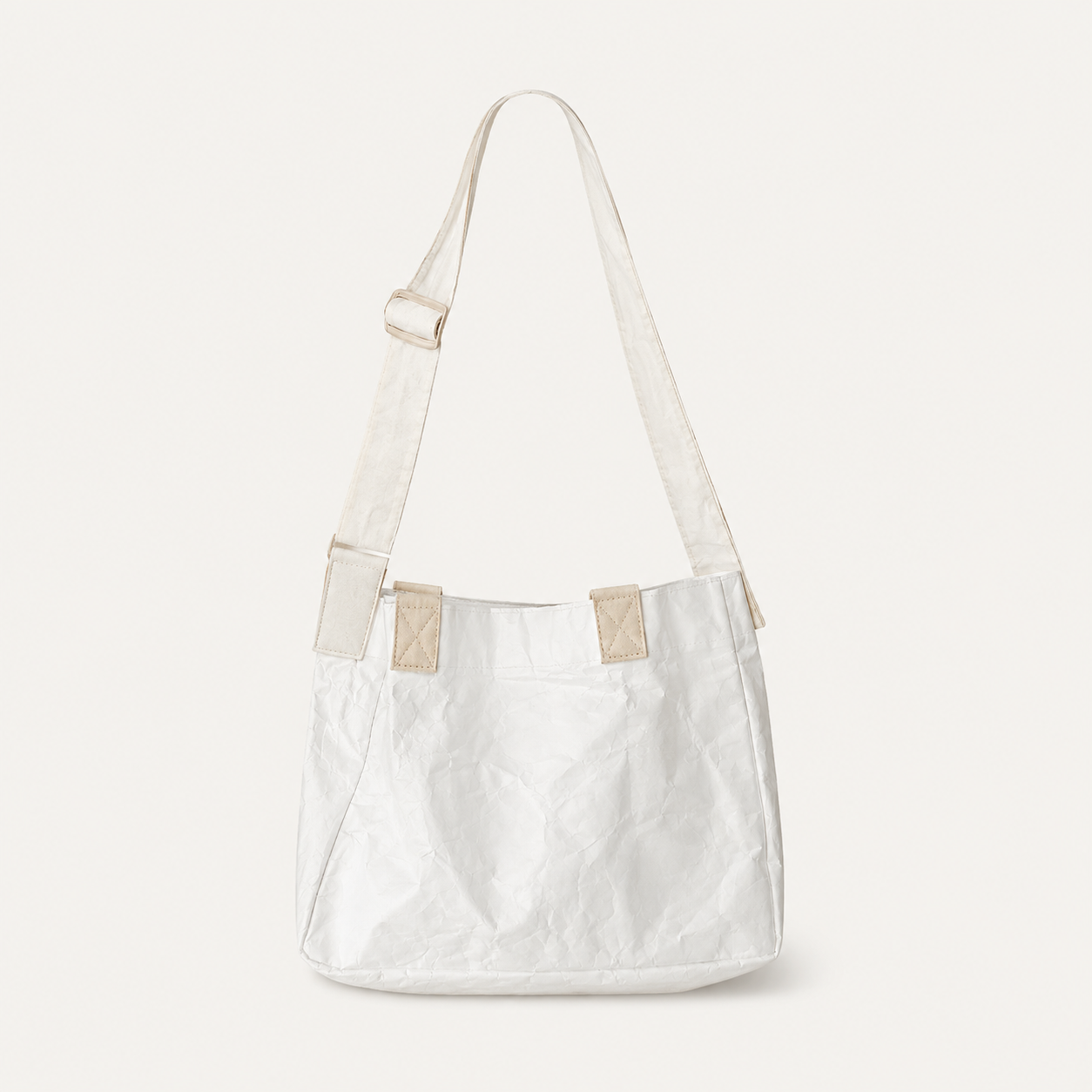 Custom Logo Waterproof Washable Kraft Tyvek Bag, Handheld Shoulder Crossbody Eco Bag