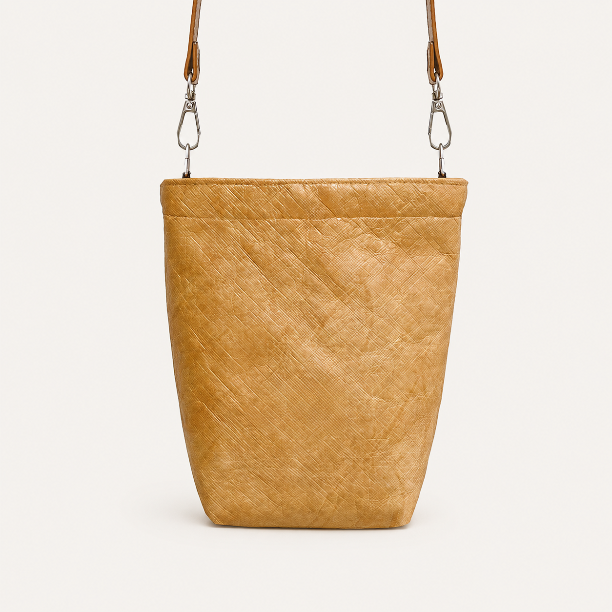 Shi Feng Original Tyvek Kraft Paper Camera Phone Bag, Cute Student Commuter Crossbody