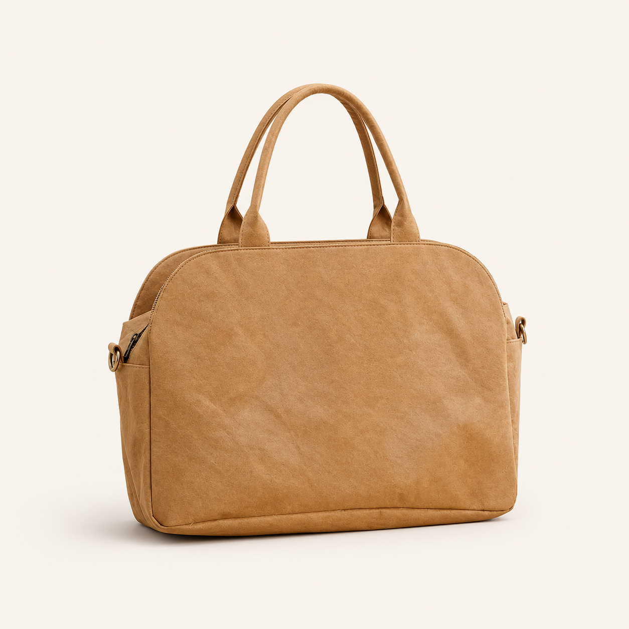 Custom Retro Tyvek Tote Bag, Washable Kraft Paper Women’s Crossbody Commuter Gift Bag