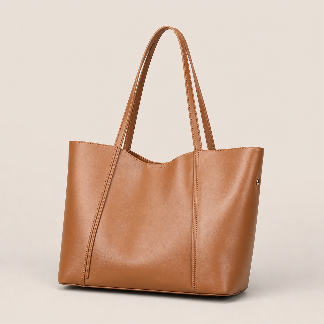 CALYPSO Genuine Leather Tote Bag for Women, 2026 Large-Capacity Work Commuter Laptop Shoulder Handbag