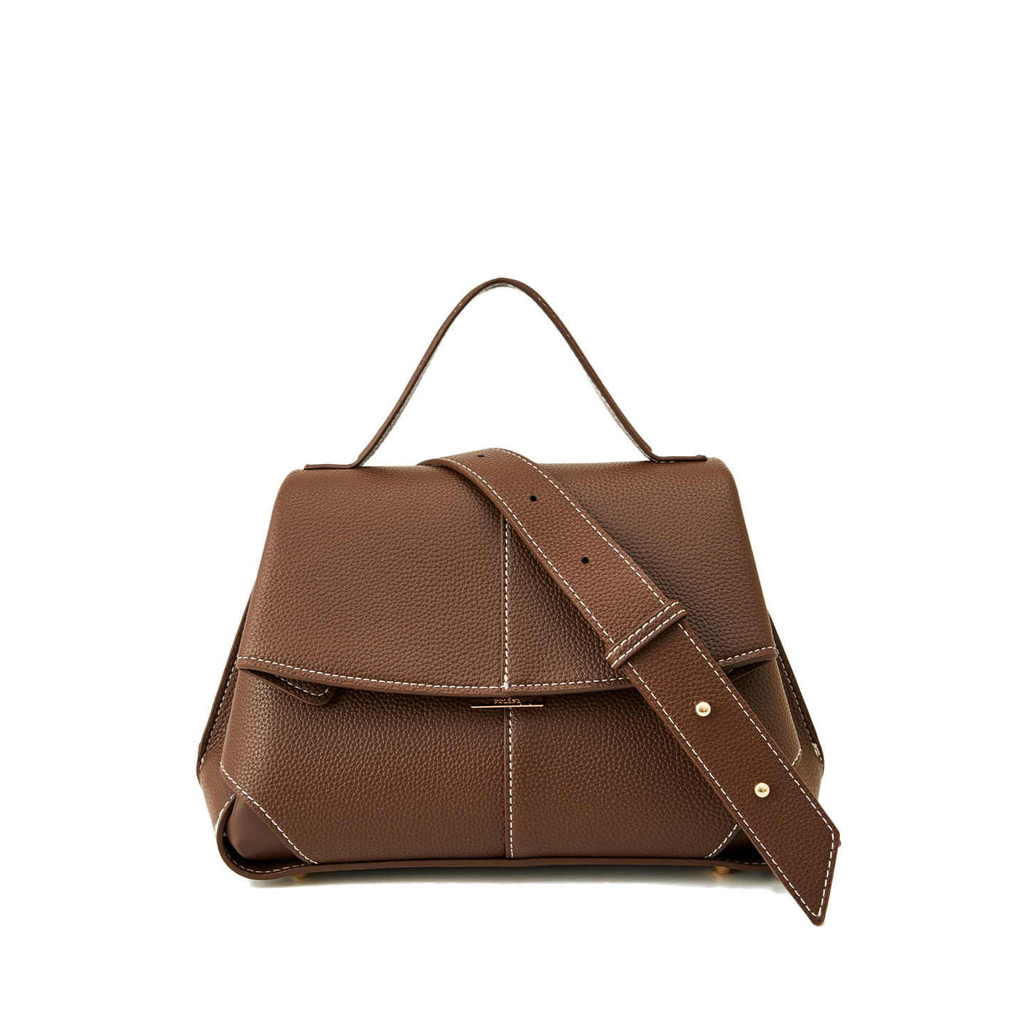 2026 New French Lychee Grain Luxury Pleated Smile Bag Large Capacity Niche Shoulder Crossbody Bag - Thumbnail 6