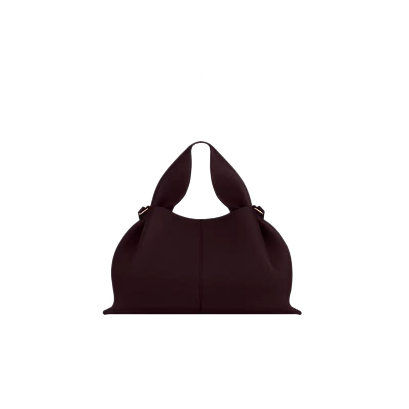 poleno饺子包2026新款包法式小众品牌单肩斜挎包牛皮手提包云朵包 - Thumbnail 5