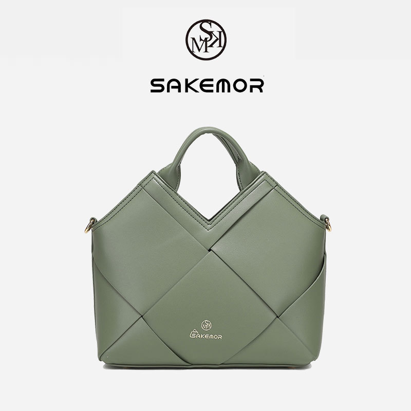 French Style Versatile Elegant Handbag - New Fashion Woven Large Capacity Crossbody Bag, Casual Luxury Niche Women's Bag - Thumbnail 6
