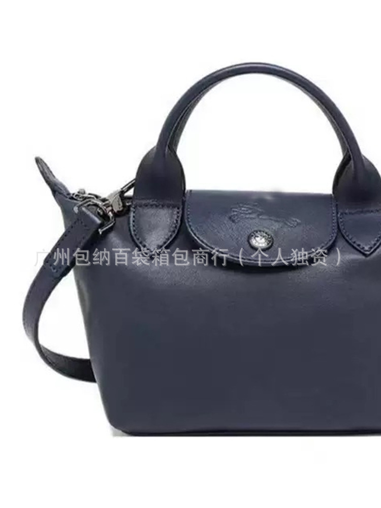 新款法式龙镶包小羊皮迷你饺子包时尚百搭单肩包斜挎手提跨境女包 - Thumbnail 6