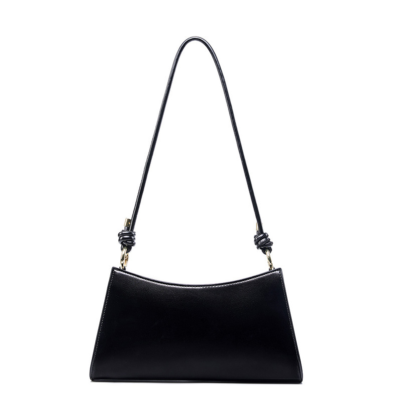 2025 French Style Underarm Bag Baguette Shoulder Bag For Women 2022 New Luxury High-End Genuine Leather Handbag - Thumbnail 7