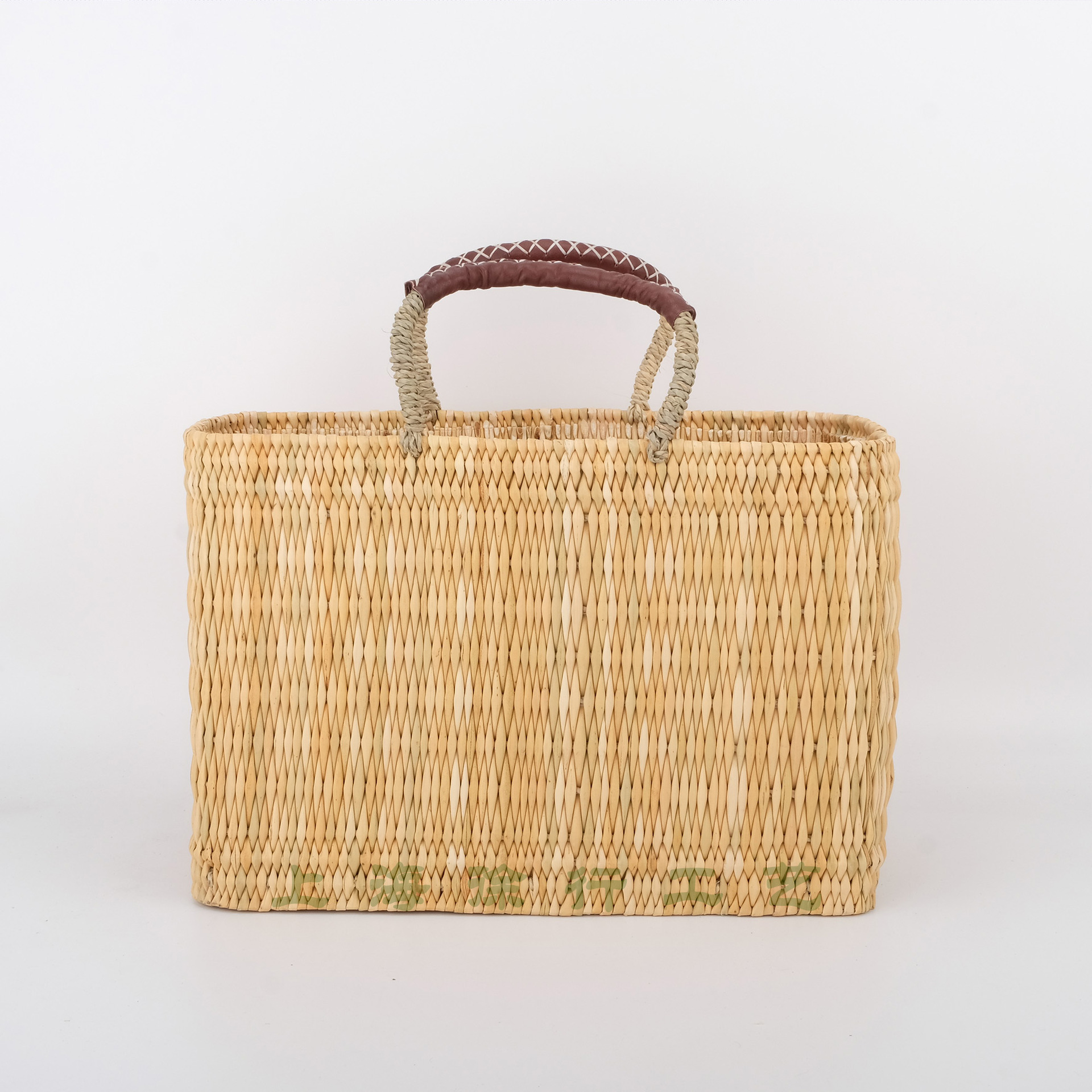 New Nordic Hand-Woven Straw Bag, Handmade Beach Bag, Rattan Handbag, French Style Artistic Vacation Bag - Thumbnail 7