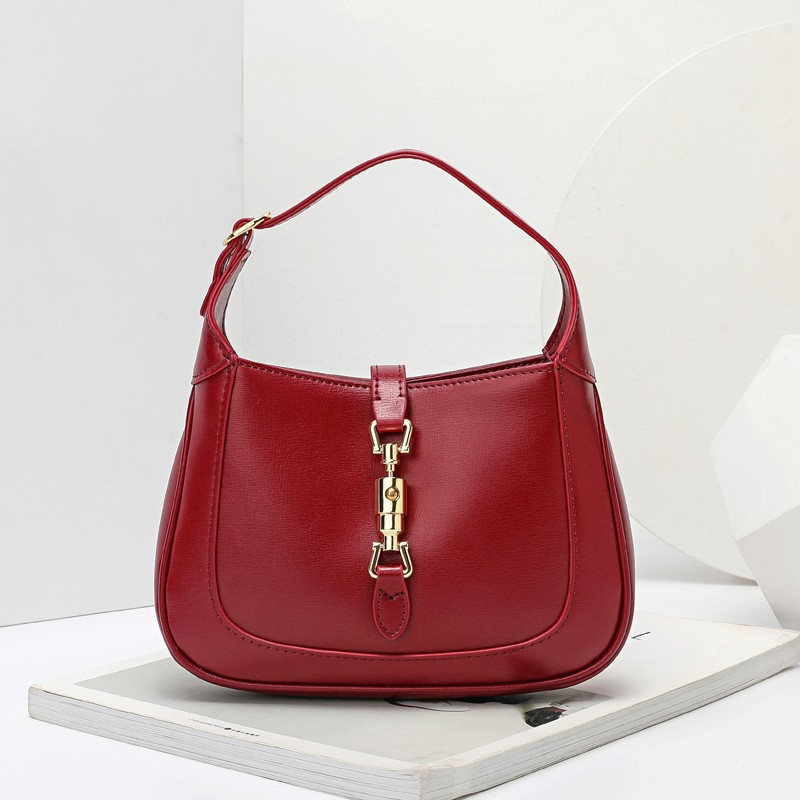 法棍包单肩斜跨真皮法式腋下包1961手提斜挎包女包复古风百搭春款 - Thumbnail 15