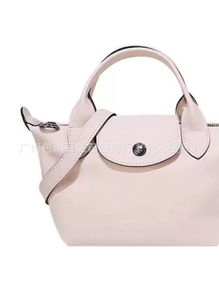 新款法式龙镶包小羊皮迷你饺子包时尚百搭单肩包斜挎手提跨境女包 - Thumbnail 12