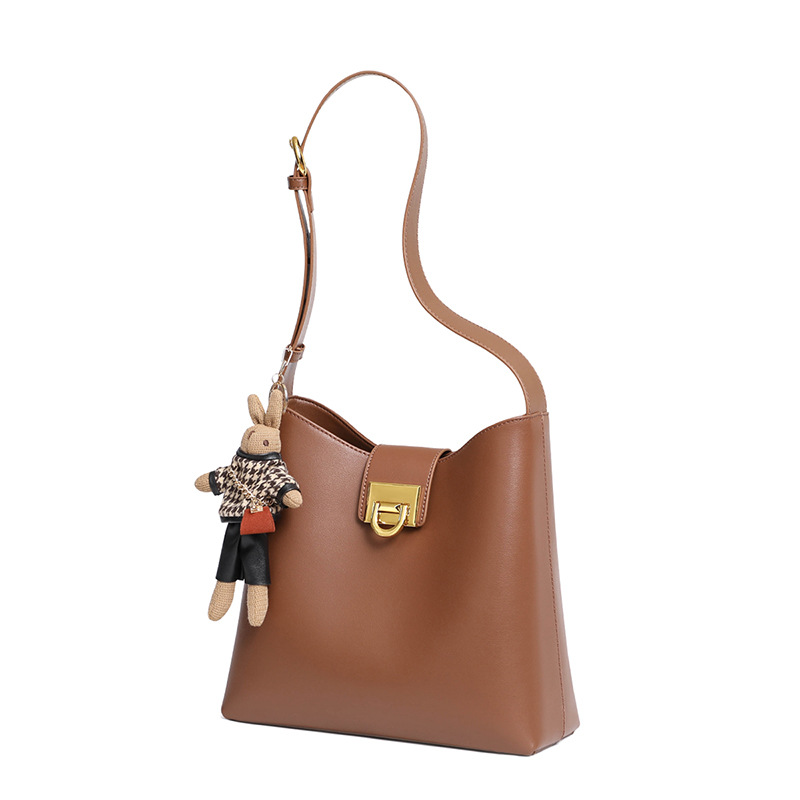 2026 New French Style Niche Bucket Bag For Women, Trendy Versatile Shoulder And Crossbody Bag Wholesale - Thumbnail 5