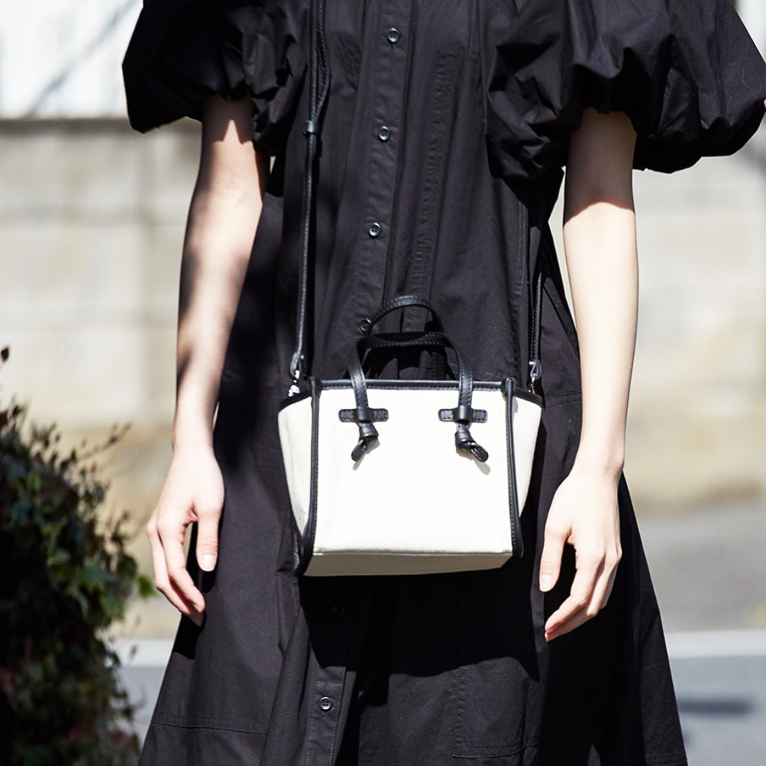 2026 New Export Italy Niche Semi-Handmade Tote Bag For Women, Ins Style Canvas Crossbody Shoulder Handbag