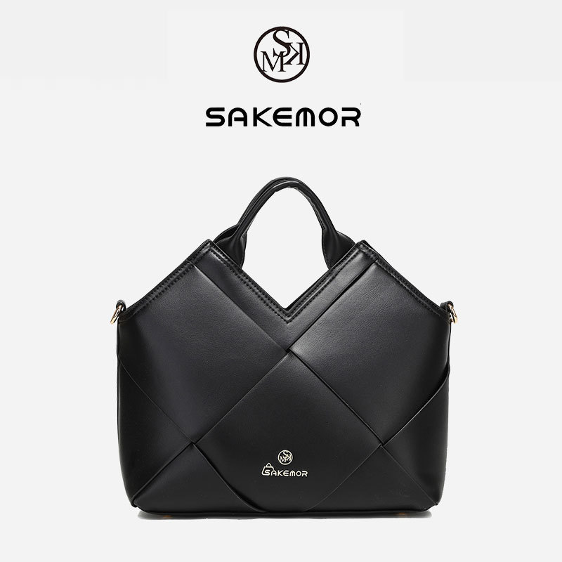 French Style Versatile Elegant Handbag - New Fashion Woven Large Capacity Crossbody Bag, Casual Luxury Niche Women's Bag - Thumbnail 8