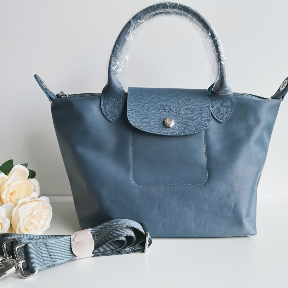 Autumn/Winter Thickened Dumpling Bag Short Handle Tote Bag With Adjustable Shoulder Strap Nylon Unisex Bag - Thumbnail 2