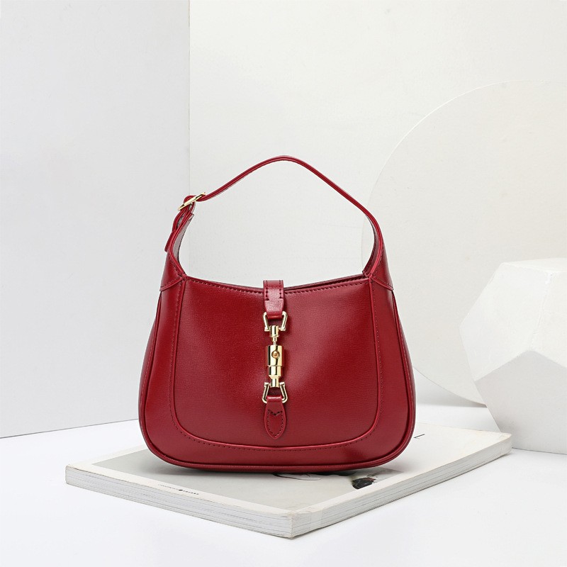 法棍包单肩斜跨真皮法式腋下包1961手提斜挎包女包复古风百搭春款 - Thumbnail 14