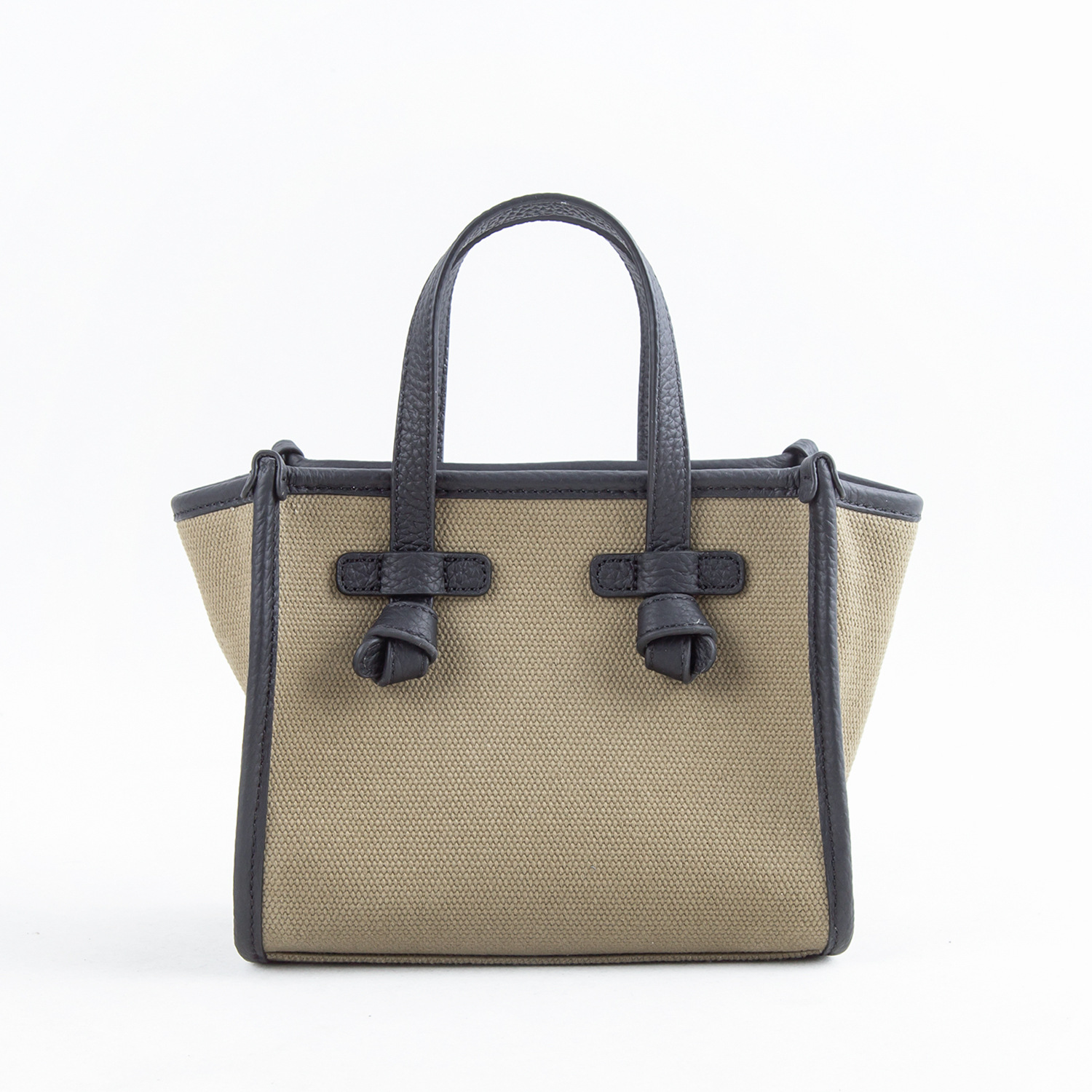 2026 New Export Italy Niche Semi-Handmade Tote Bag For Women, Ins Style Canvas Crossbody Shoulder Handbag - Thumbnail 5