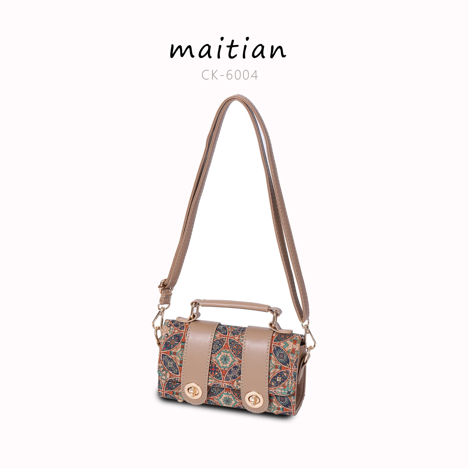 Women's Cork Handbag 2025 New Arrival Crossbody Mini Bag Luxury French Niche Vintage Shoulder Bag