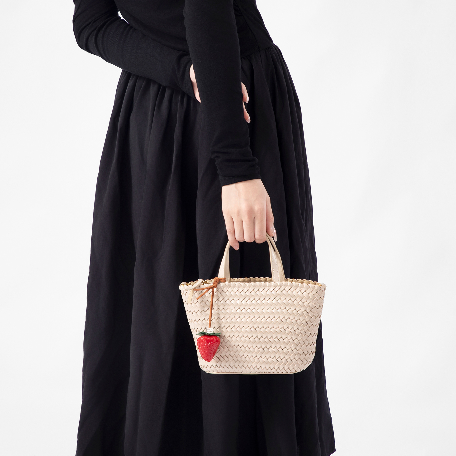French Vintage Hand-Woven Bag, Niche Design Luxury Shoulder Crossbody Bag, Commuter Handheld Mini Tote Bag For Women - Thumbnail 4
