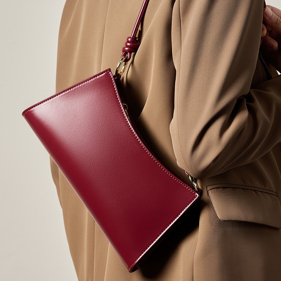 2025 French Style Underarm Bag Baguette Shoulder Bag For Women 2022 New Luxury High-End Genuine Leather Handbag - Thumbnail 2