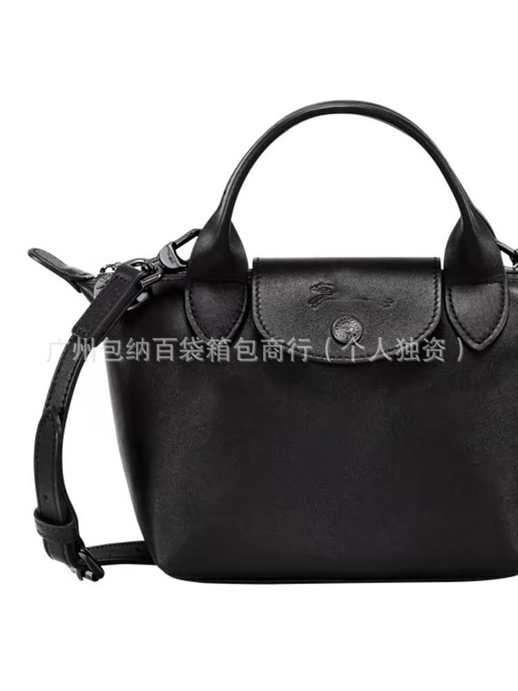 新款法式龙镶包小羊皮迷你饺子包时尚百搭单肩包斜挎手提跨境女包 - Thumbnail 8