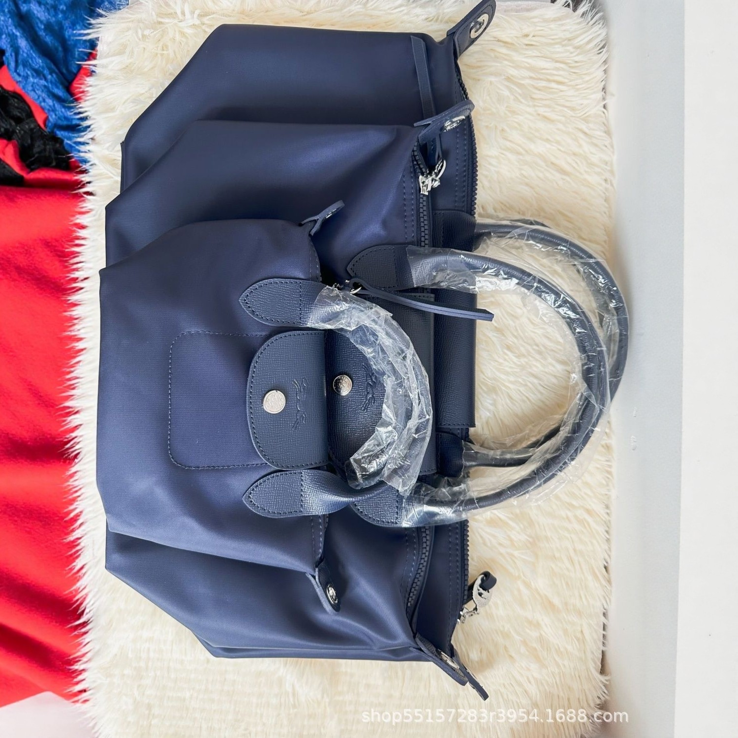 Autumn/Winter Thickened Dumpling Bag Short Handle Tote Bag With Adjustable Shoulder Strap Nylon Unisex Bag - Thumbnail 3