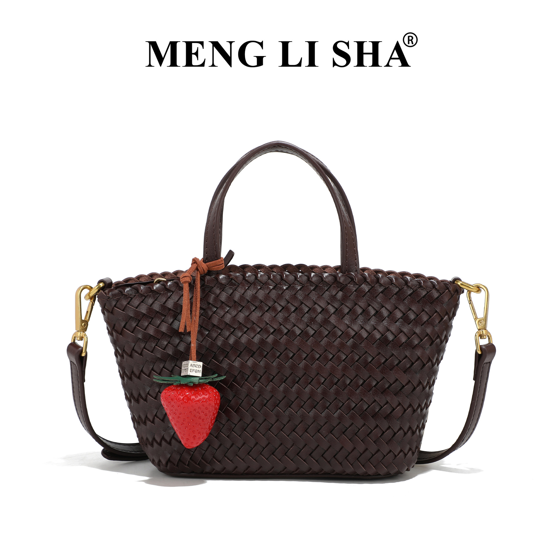 French Vintage Hand-Woven Bag, Niche Design Luxury Shoulder Crossbody Bag, Commuter Handheld Mini Tote Bag For Women - Thumbnail 8