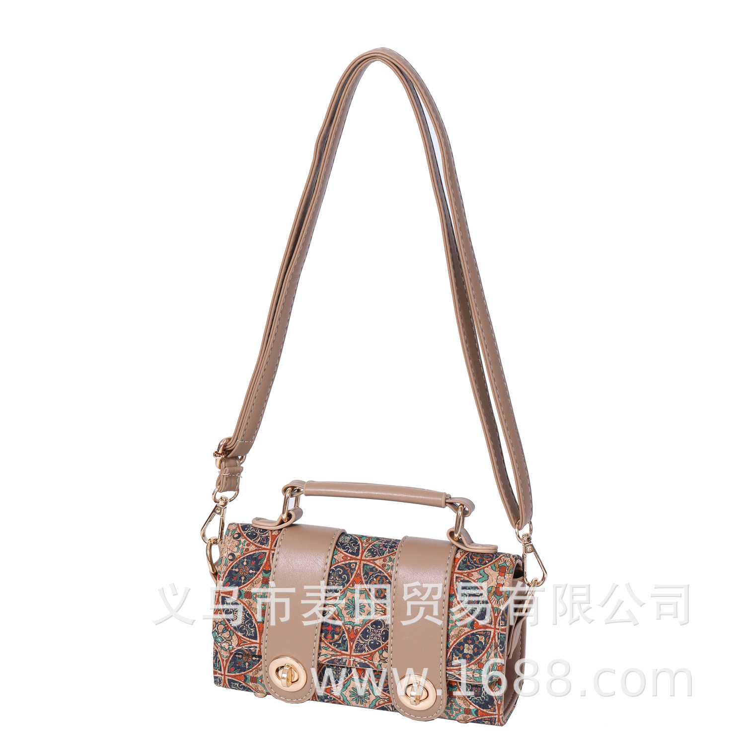 Women's Cork Handbag 2025 New Arrival Crossbody Mini Bag Luxury French Niche Vintage Shoulder Bag - Thumbnail 5