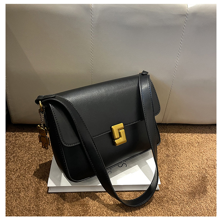 French Style Women's Handbag 2025 New Arrival Niche Retro Fashion Small Square Bag Underarm Bag Crossbody Versatile Cross-Border - Thumbnail 7