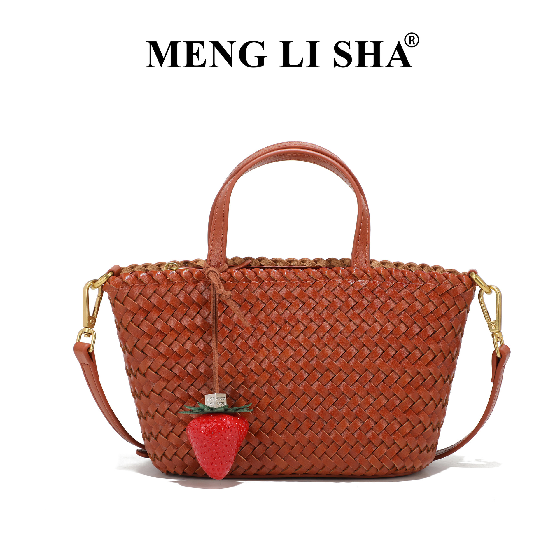 French Vintage Hand-Woven Bag, Niche Design Luxury Shoulder Crossbody Bag, Commuter Handheld Mini Tote Bag For Women - Thumbnail 7