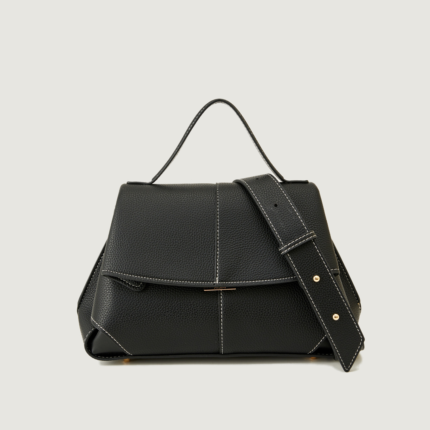 2026 New French Lychee Grain Luxury Pleated Smile Bag Large Capacity Niche Shoulder Crossbody Bag - Thumbnail 2